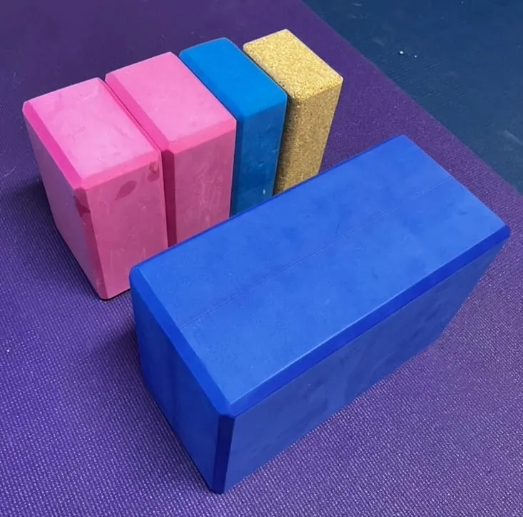 A Superblock and 4 yoga blocks